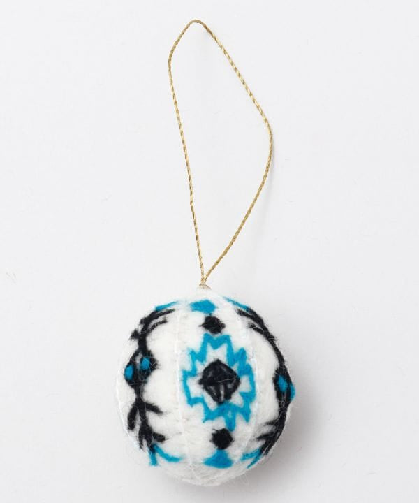 Navajo Pattern Felt Ornament