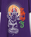 T-Shirt mit Ganesha-Print