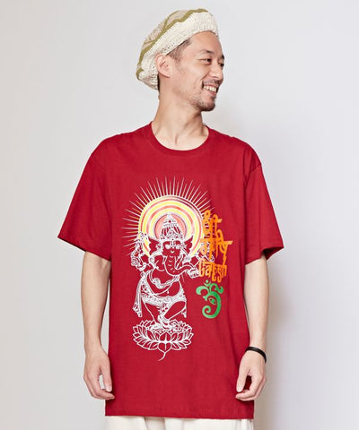 T-shirt à imprimé Ganesha