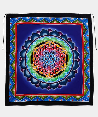 Kaleidoscope Lotus Tapestry