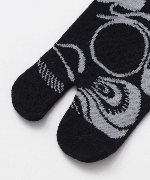 DARUMA Face TABI Split Toe Socks 25-28cm Socks by Kaya - Ametsuchi