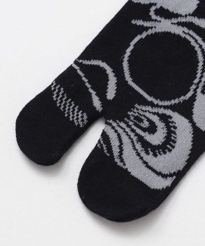 DARUMA Face TABI Split Toe Socks 25-28cm Socks by Kaya - Ametsuchi