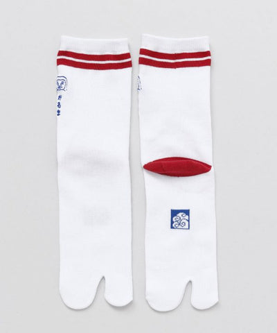 DARUMA SASHIKO Embroidered TABI Socks 23-25cm
