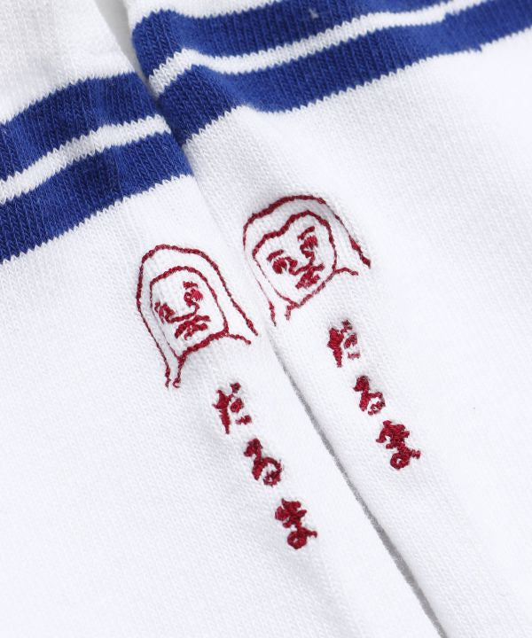 DARUMA SASHIKO Embroidered TABI Socks 25-28cm