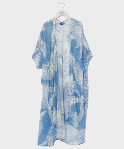 Beach Resort UV-Maxi-Kimono-Cardigan