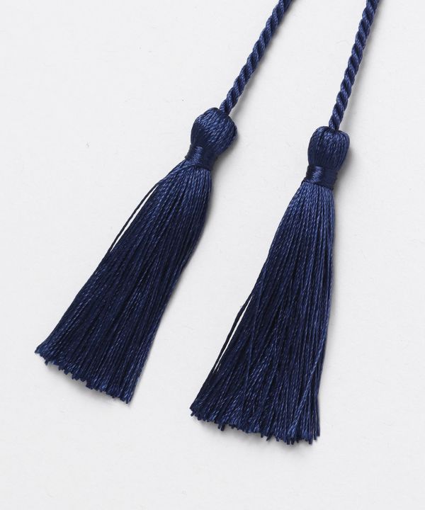 SHIRAKANE- Loop Tie Necklace