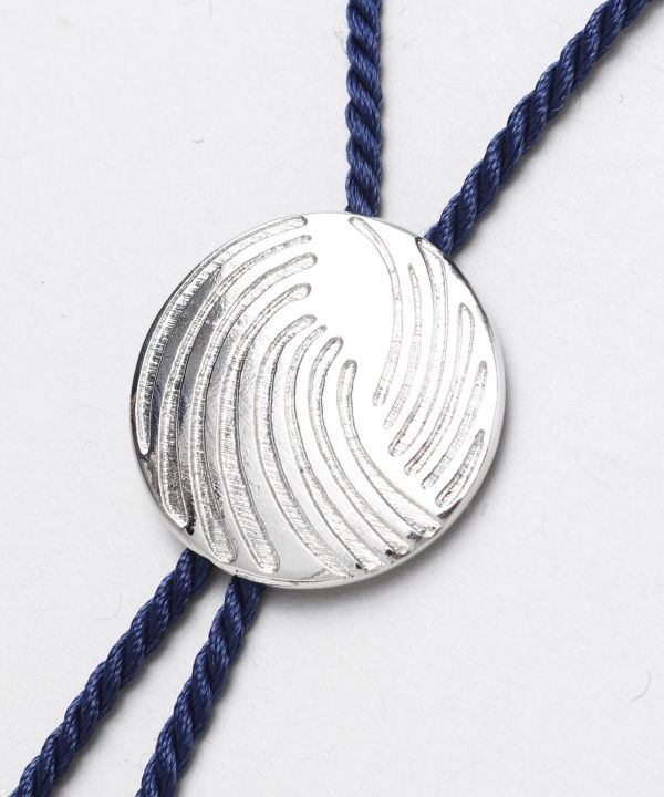 SHIRAKANE- Loop Tie Necklace