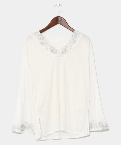Kimono-like Neckline NAKAGI Top