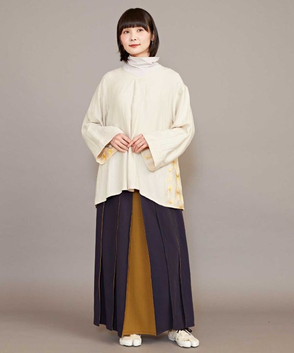 KAKURE-IRO Bi-color HAKKAKE Skirt