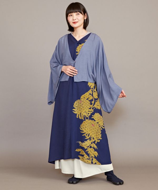 现代日式连衣裙 x 羽织套装