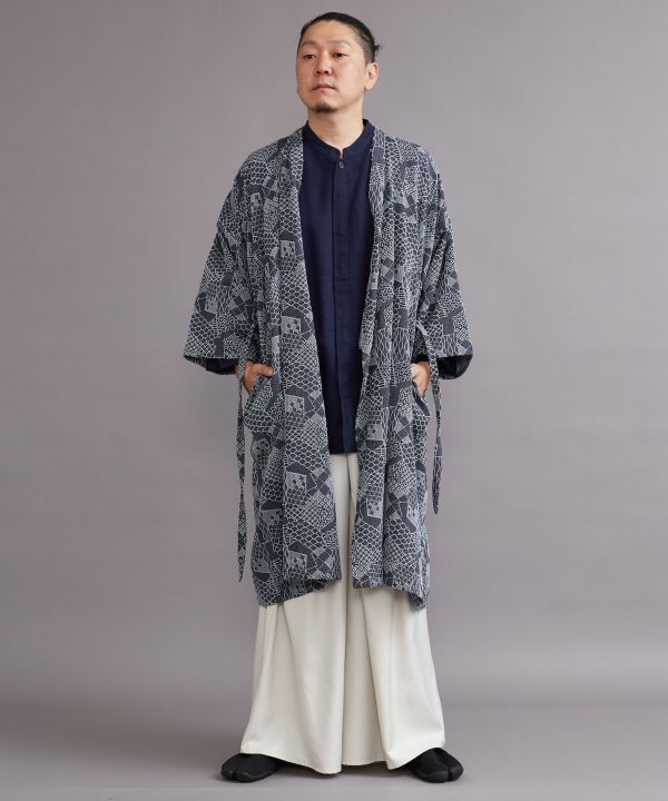 YABURE-SASHIKO เสื้อแจ็คเก็ต unisex HAORI
