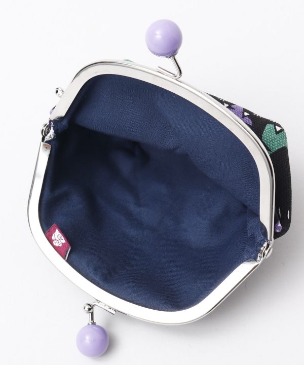 Retro Modern GAMAGUCHI Kiss Lock Pouch