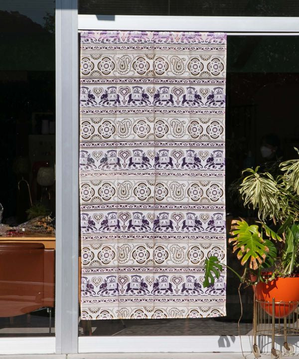 Cortina transparente Elefante 200 x 105 cm