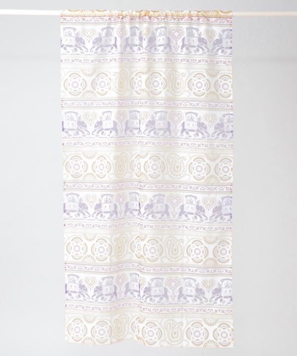 Elephant Sheer Curtain 178 x 105cm