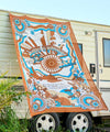 Hippies Multi Tuch 225 x 150cm