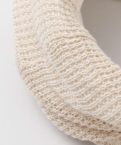 Linen Blended Knit Snood
