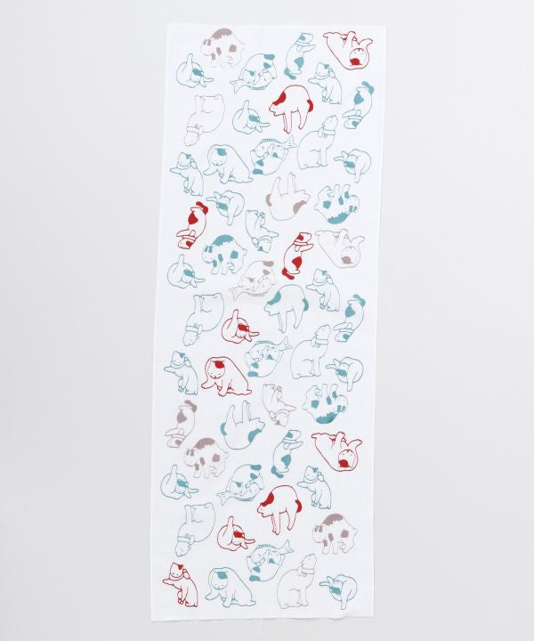 TENUGUI Towel - Ukiyoe Cat