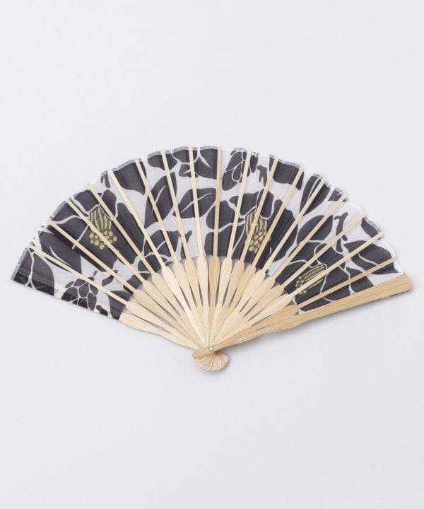 Bold TSUBAKI SENSU Fan by Kaya - Ametsuchi