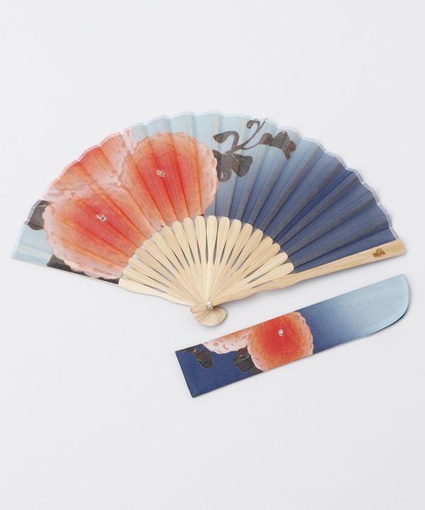 Jakuchu Ito Redesigned SENSU Fan by Kaya - Ametsuchi