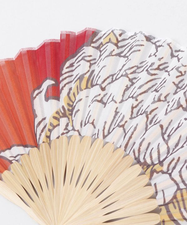 Bold Flower SENSU Fan by Kaya - Ametsuchi