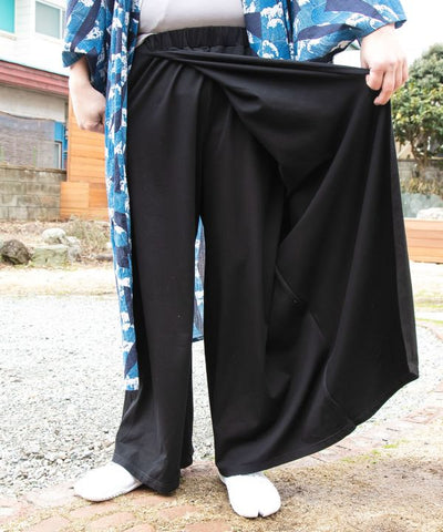 YU-NO-YURURI กางเกงขากว้าง