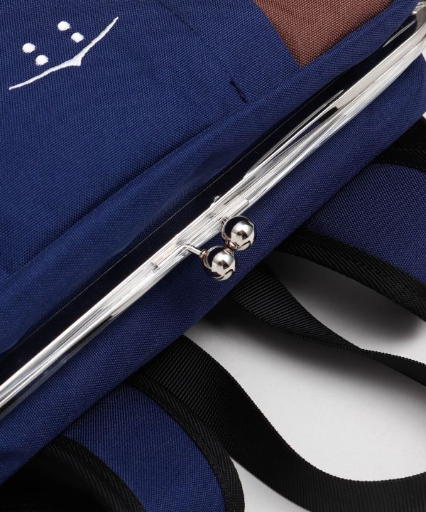 Color Block GAMAGUCHI Backpack