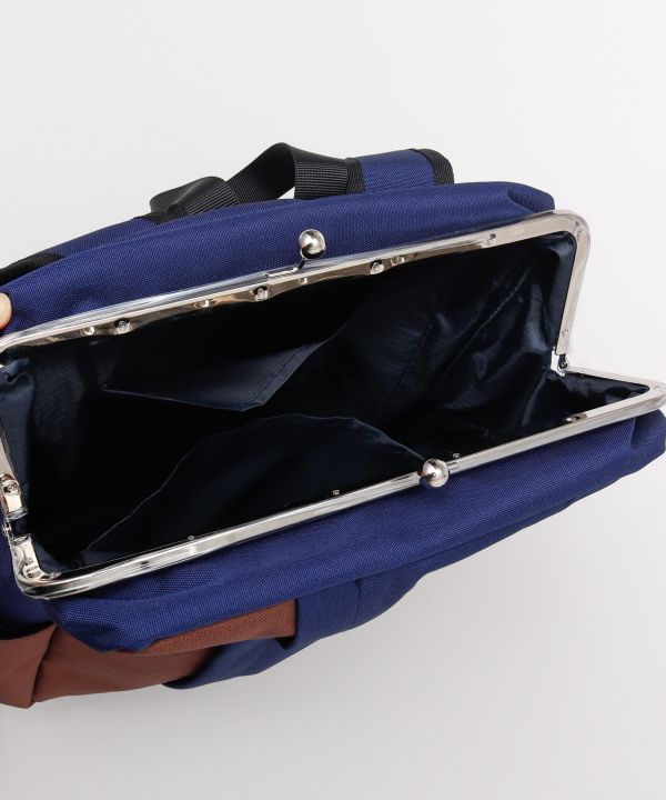 Color Block GAMAGUCHI Backpack