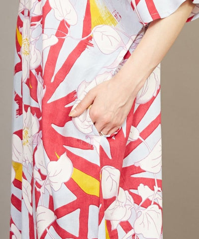 ASANOHA Modernes Kleid im japanischen Stil