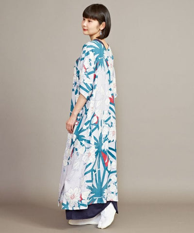 ASANOHA Dress Gaya Jepang Modern