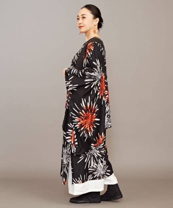 YOI-HANABI Haori Kimono Cardigans & Outerwear by Kaya - Ametsuchi