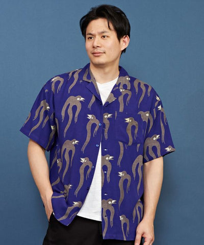 KOMON-GAWA Japanisches Aloha-Shirt