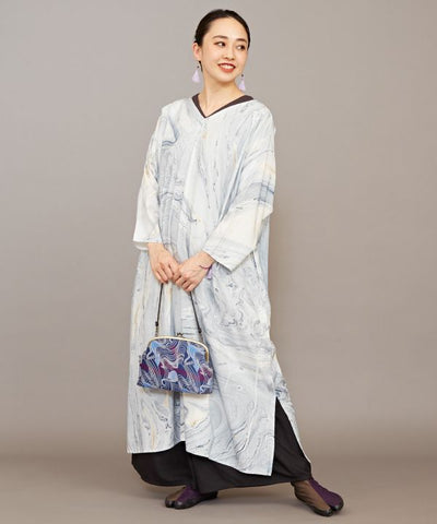 SUMINAGASHI - 大理石染色連衣裙