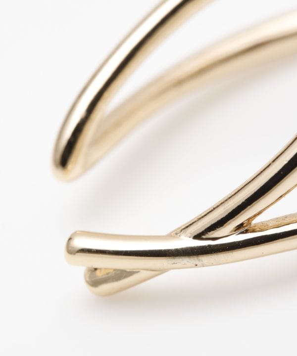 Staple Ear Cuff Earrings by AMINA - Ametsuchi