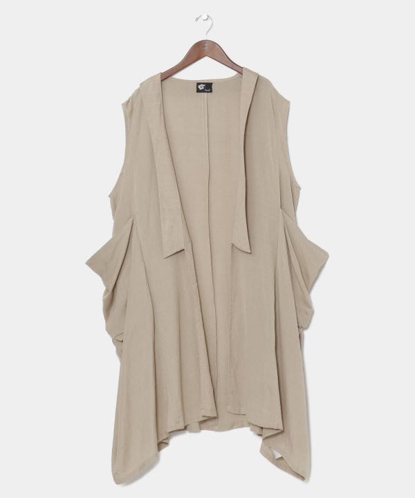 Open Front Long Vest