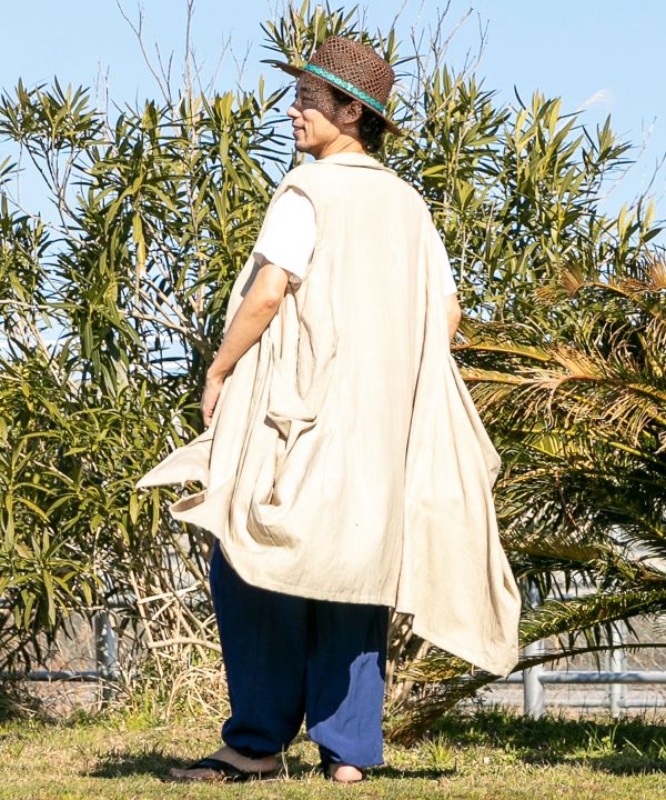 Open Front Long Vest