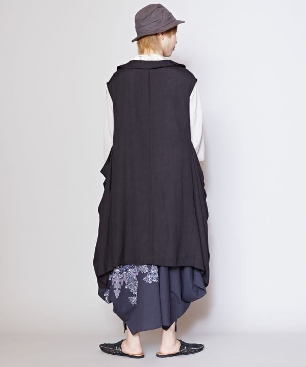 Open Front Long Vest