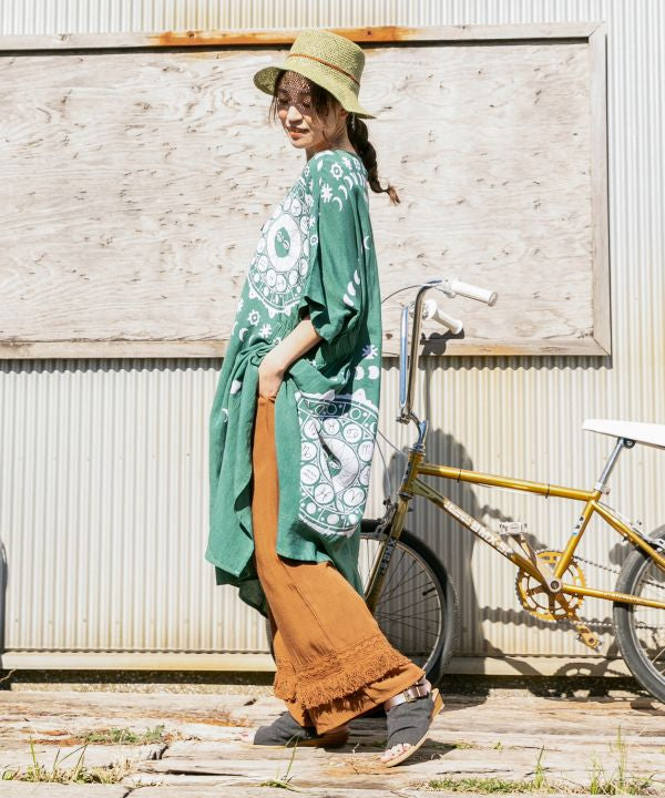 Sun Moon Midi Shift Dress