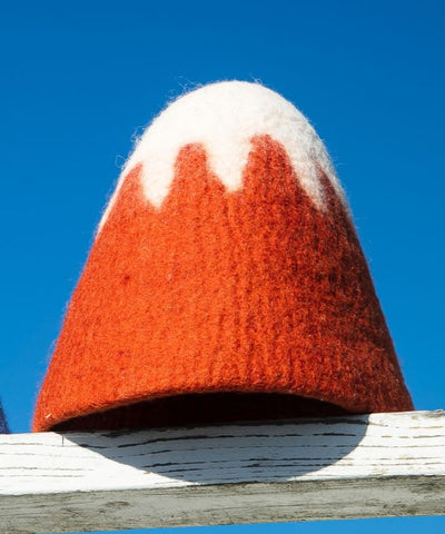 Sombrero de sauna del Monte Fuji