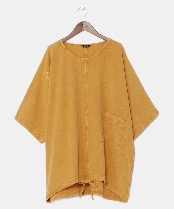 Acid Wash Bohemian Top