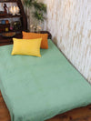 Simple Indian Cotton Bed Sheet / Multi Cloth