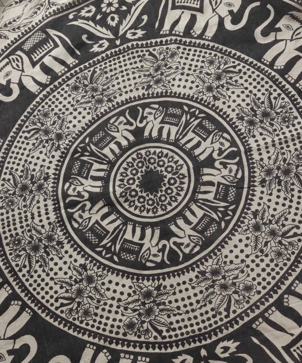 Jungle Mandala Bed Cover Multi Cloth