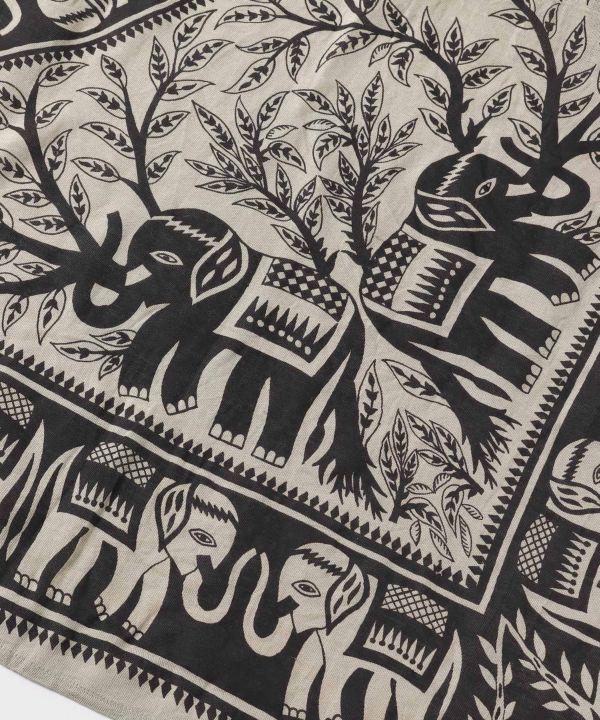 Jungle Mandala Bed Cover Multi Cloth