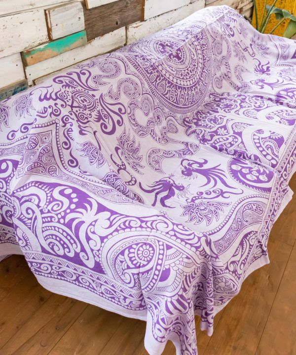 Tribal Mandala Cotton Decorative Cloth