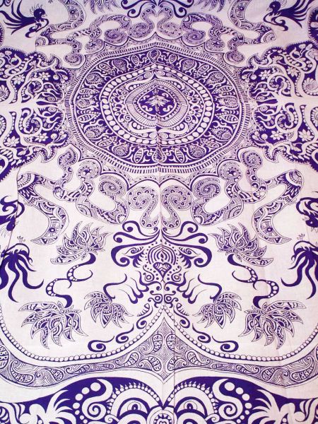 Tribal Mandala Cotton Decorative Cloth