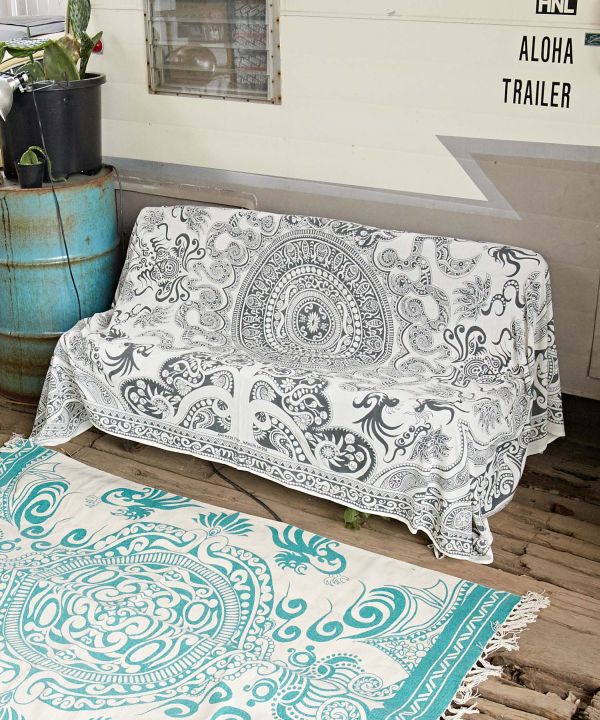 Tribal Mandala Cotton Decorative Cloth