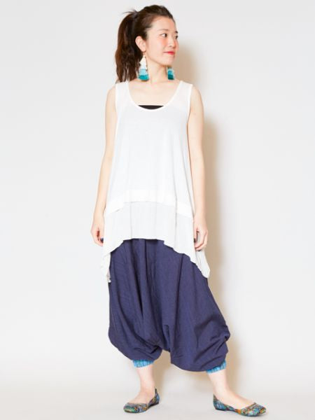 Elastic Unisex Harem Pants