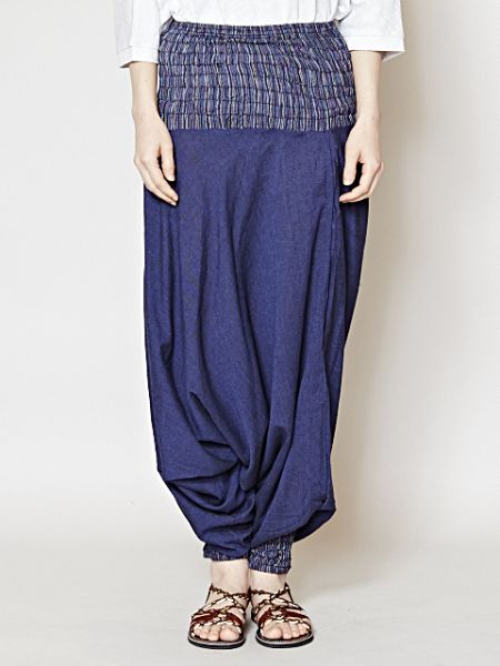 Elastic Unisex Harem Pants