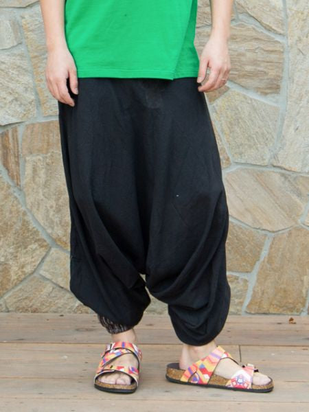 Elastic Unisex Harem Pants