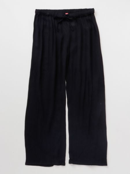 Essential Rayon Straight Leg Trousers