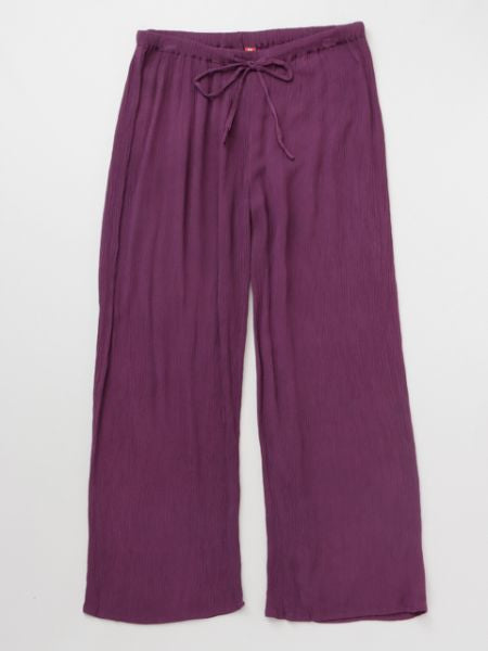 Essential Rayon Straight Leg Trousers